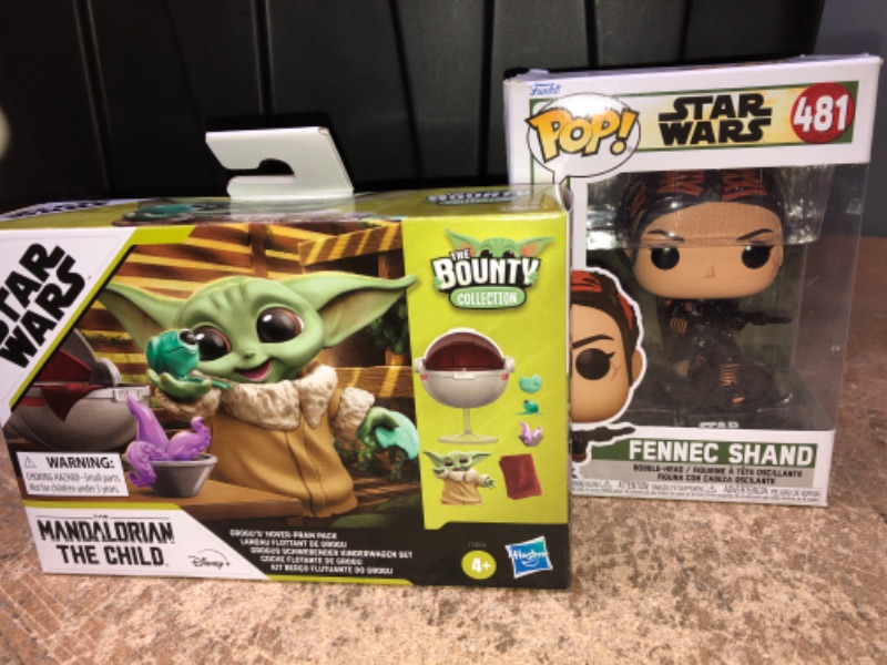 Photo 3 of 2 PACK BUNDLE INCLUDES Star Wars The Bounty Collection Grogu's Hover-Pram Pack AND Funko POP! Star Wars: Fennec Shand