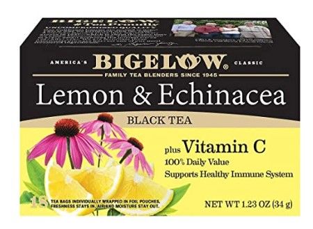Photo 1 of (X6) R. C. Bigelow (AmazonFresh) Bigelow Lemon and Echinacea Black Tea
EX: 04/2024