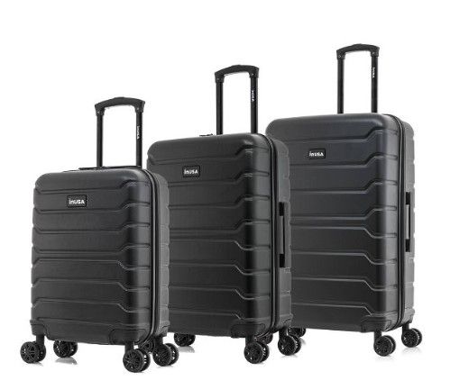 Photo 1 of ***MISSING 1*** InUSA Trend Lightweight Hardside Spinner 2pc Luggage Set

