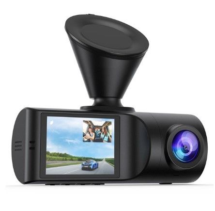 Photo 1 of VAVA Dual Dash Cam, 2K/1080P Front and Inside Dash Cam, 2.5K 1440P Single Front Car Camera with G-sensor, Parking Mode, Wi-Fi, Infrared Night Vision, GPS, App Control (Not included SD Card)
