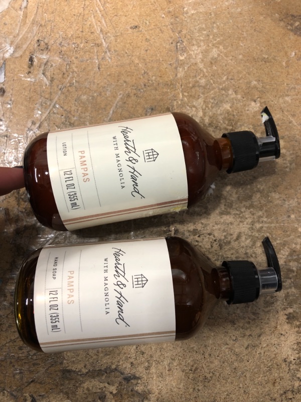 Photo 2 of 12 Fl Oz Pampas Hand Lotion and Hand Wash  - Hearth & Hand with Magnolia 2 pack 
