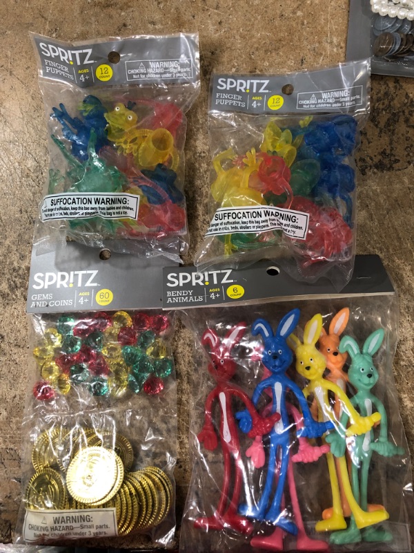 Photo 1 of bundle of small party candy bag toys 4 packs 