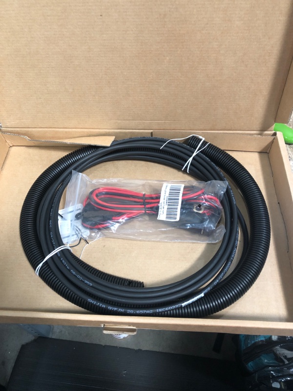 Photo 1 of 2 WIRES BUNDLE
1) 16FT DLC/UPC to 2FC/UPC Fiber Patch Cable, Optical Cable Parts, DLC/UPC, 2FC/UPC, Single Mode, 5m, 2 cores, 0.03m/0.8m, GYFJH, 2G.657A2, 7.0mm, 2mm, LSZH, Armored Branch
2) qofowin 2FT Car Female Cigarette Lighter Plug Socket to Eyelet T