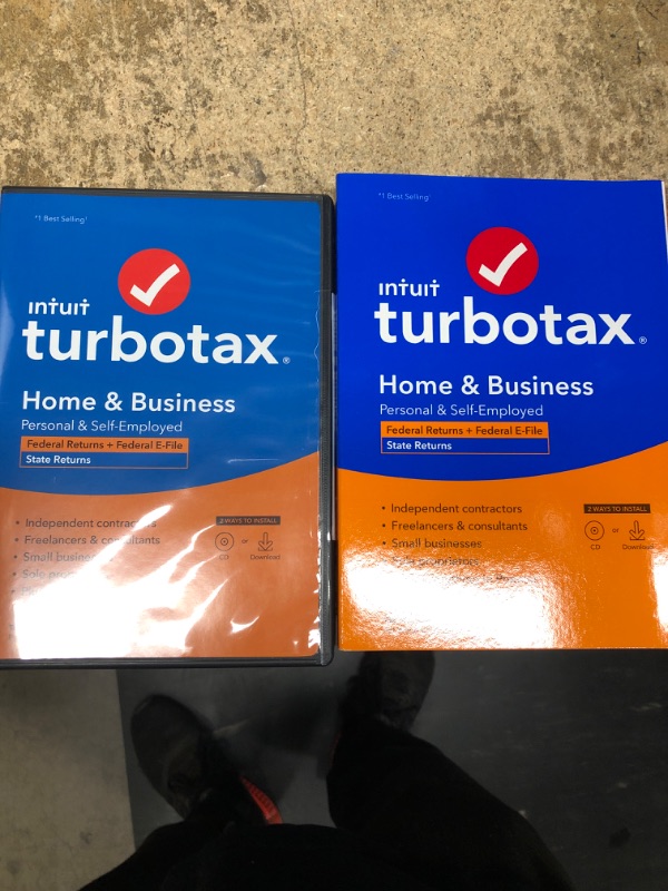 Photo 2 of Intuit Turbotax Desktop Home & Business + States 2020 608704
