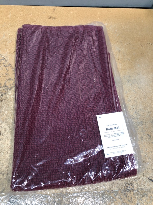 Photo 2 of 20"x34" Antimicrobial Bath Mat - Total Fresh