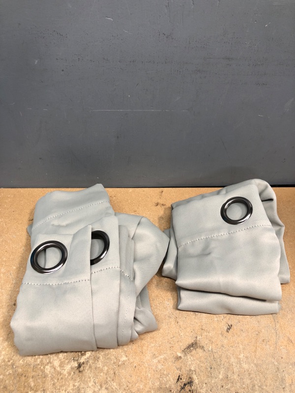 Photo 1 of 2 Packs of Eclipse Gray Curtains 36" 
