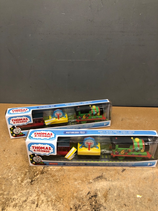 Photo 2 of 2 Sets of Thomas  Friends Party Train Percy Engine