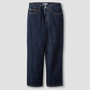 Photo 1 of Boys' Relaxed Straight Fit Jeans - Cat & Jack™ Dark Blue 8