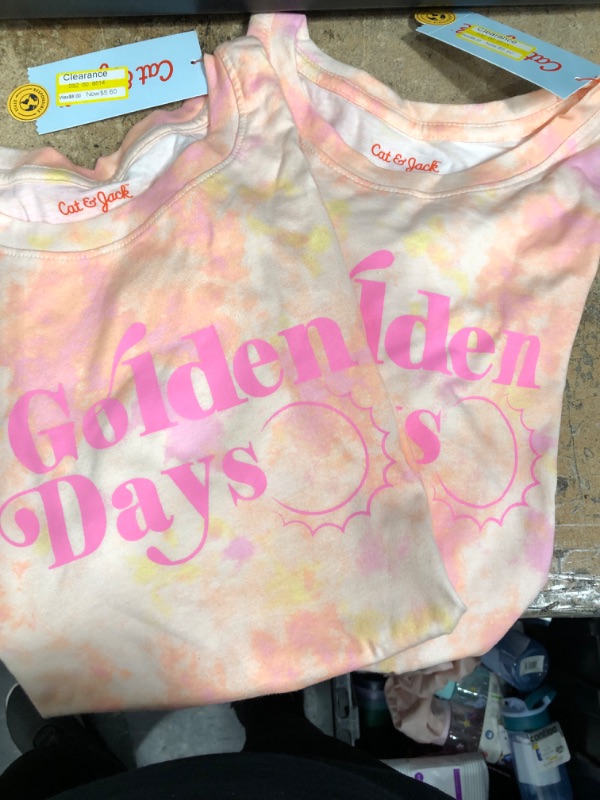 Photo 1 of BUNDLE OF (2 ITEMS ) CAT & JACK T SHIRTS FOR GIRL SIZE M 7-8 