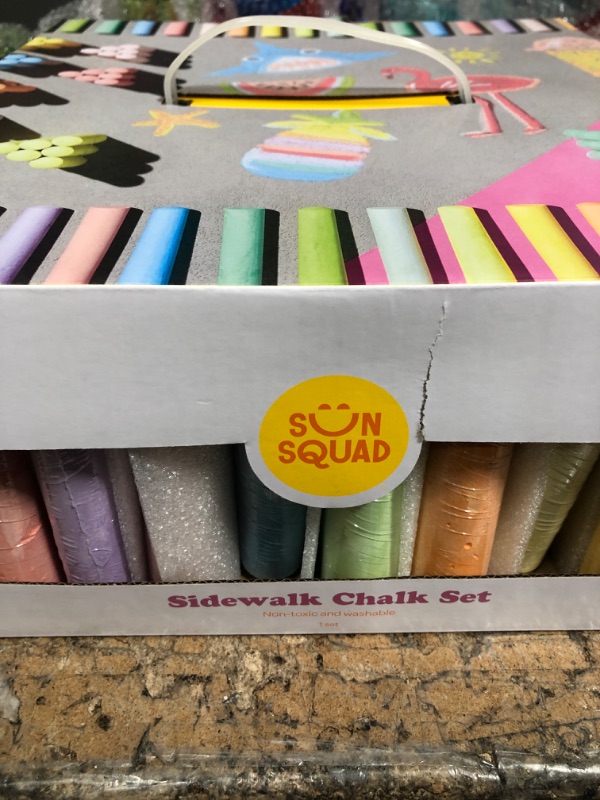 Photo 2 of 120pc Sidewalk Chalk - Sun Squad