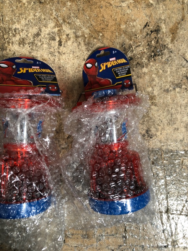 Photo 1 of BUNDLE OF (2 ITEMS ) KIDS LIGHT LANTERN SPIDERMAN 