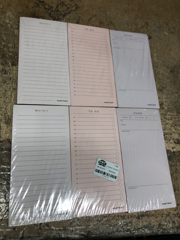 Photo 1 of Essential Composition Notepad Set Blush - russell+hazel - 2 pack