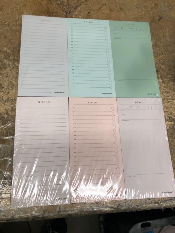 Photo 1 of Essential Composition Notepad Set Blush - russell+hazel - 2 pack