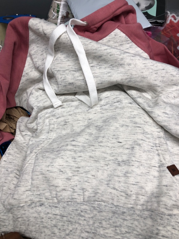 Photo 2 of DOUBLJU Basic Lightweight Pullover Hoodie Sweatshirt for Women lg