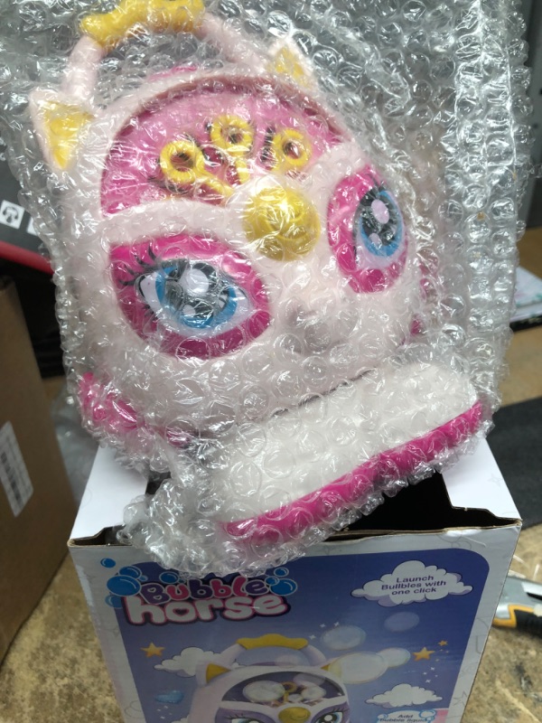 Photo 1 of bubbles machine horse