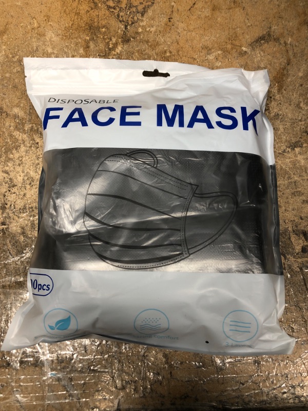 Photo 2 of 100Pcs Disposable Face Masks