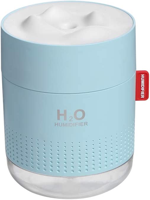 Photo 1 of Snow Mountain H2O USB Humidifier - Blue Cool Mist Office Home Kitchen Table Small Cute
