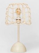 Photo 1 of Pillowfort Rattan Table Lamp Natural 