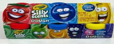 Photo 1 of Bundle of 3 
Crayola Silly Scents Dough 3-Pack Assorted Scents