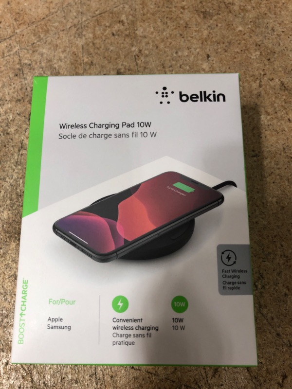 Photo 2 of Belkin BOOST?CHARGE Induction Charger - 5 V DC Input - Input Connectors: USB
