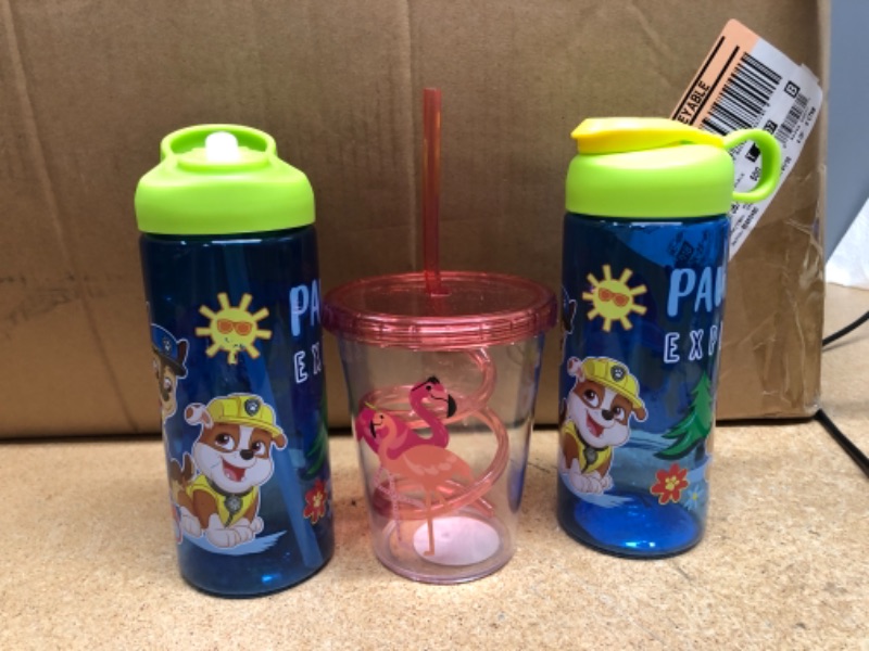 Photo 1 of bundle 
Zak Designs Genesis Non BPA Plastic 12 oz Kids Water Bottle