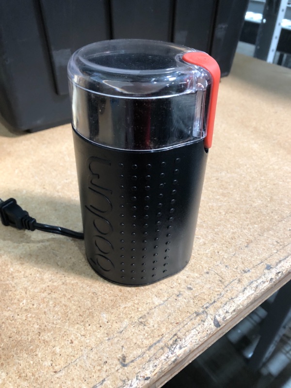 Photo 1 of Bodum Bistro Electric Coffee Grinder - Black