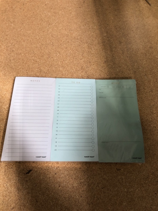 Photo 1 of Essential Notepad Set Dew
