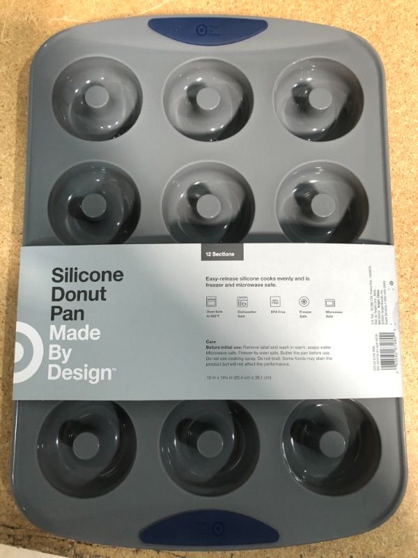 Photo 2 of 12ct Silicone Donut Pan - Made by Design