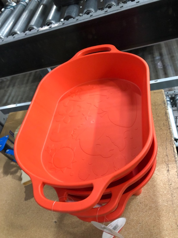 Photo 1 of 3 pack of water table - color red