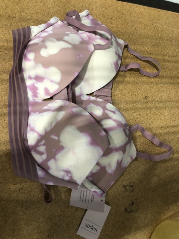 Photo 2 of 2 pack Women's Wirefree Push-up Bra - Auden™ Orchid Leaves 36B
