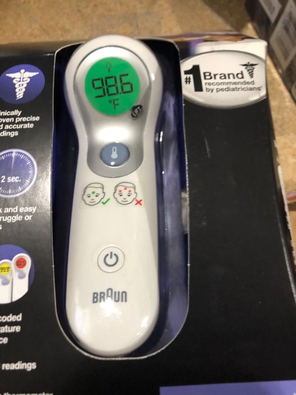 Photo 2 of Braun No Touch Thermometer
