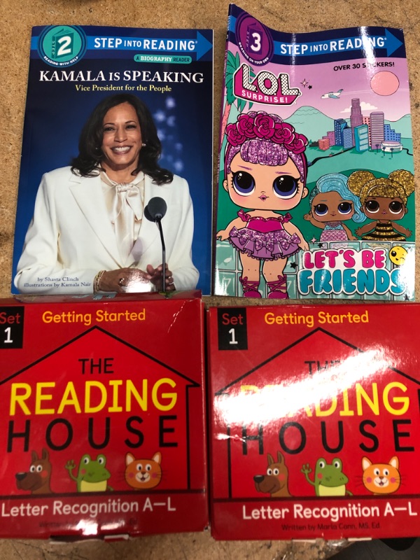 Photo 2 of 2 boxes and 2 books
The Reading House Set 1: Letter Recognition a-L
