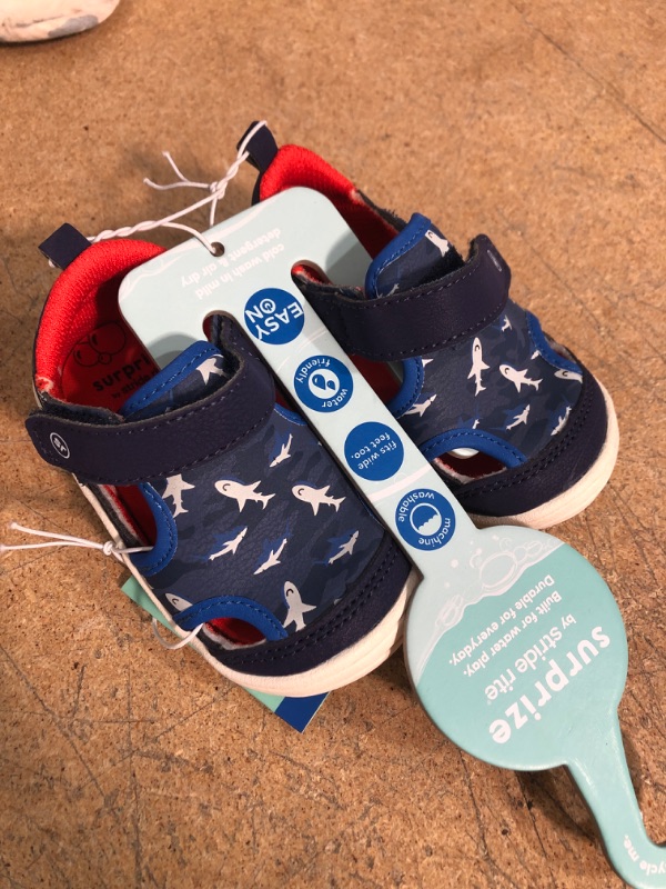 Photo 2 of Baby Surprize by Stride Rite Shark Sandals
SIZE- 4M