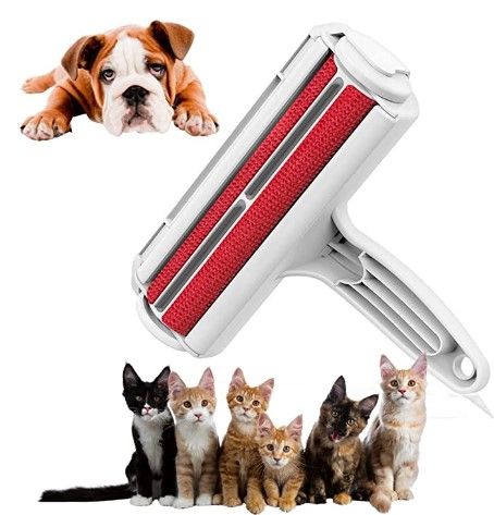 Photo 1 of (X2) Jack's Pet Hair Remover, White, Large
