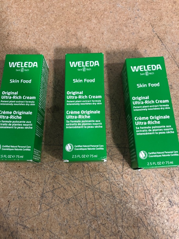 Photo 2 of (X3) Weleda Italia Srl - Skin Moisturizer, 2.53 Fl Oz, Pack of 1
EX: 02/2023