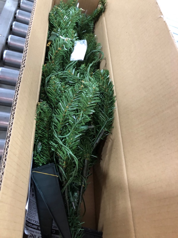 Photo 2 of 3ft National Christmas Tree Company Kingswood Fir Artificial Christmas Tree 50ct Bulb Clear