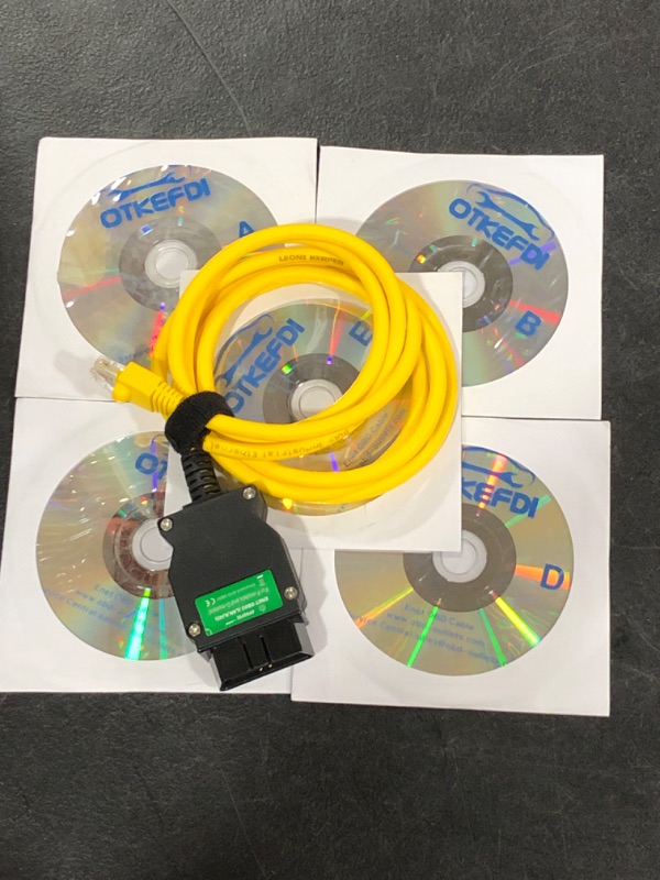 Photo 2 of Enet OBD2 Cable,Ethernet OBDII RJ45 Car Diagnostic F-Series Scanner
