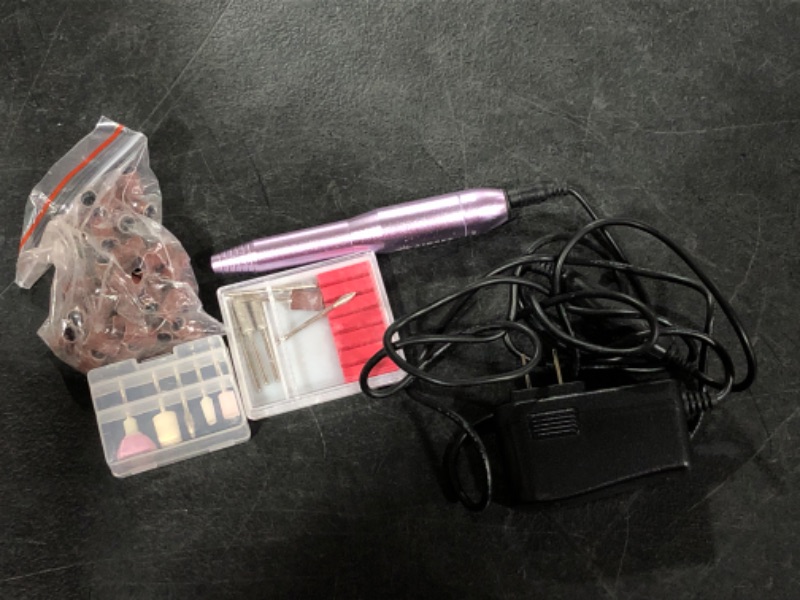 Photo 2 of AIRSEE Portable Electric Nail Drill Professional Efile Nail Drill Kit For Acrylic