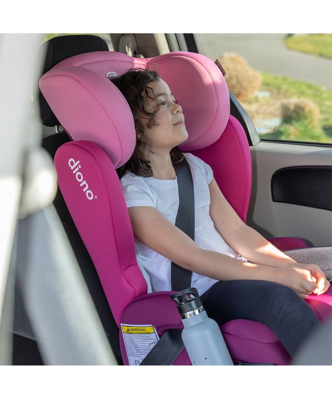 Photo 1 of Diono Car Seats Pink - Pink Cambria Double-Latch Two-in-One Booster Car Seat
