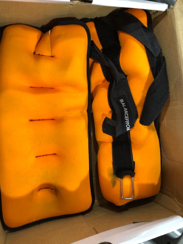 Photo 1 of BalanceFrom Fully Adjustable Ankle Wrist Arm Leg Weights
