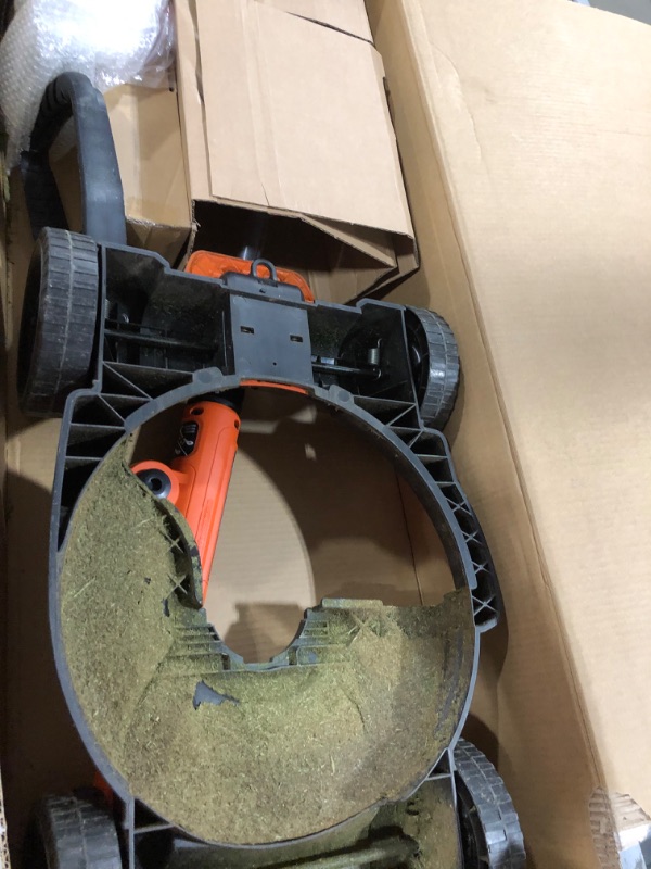 Photo 1 of Black & Decker MTC220 Max Cordless Lithium-Ion 3-in-1 Trimmer/Edger & Mower, Orange/ Black