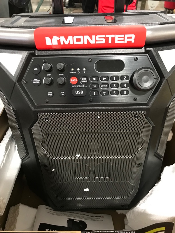 Photo 2 of Monster Rockin' Roller 270 Portable Indoor/Outdoor Wireless Speaker