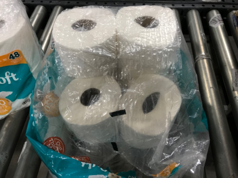 Photo 2 of Angel Soft® Toilet Paper, 48 Mega Rolls = 192 Regular Rolls, 2-Ply Bath Tissue
