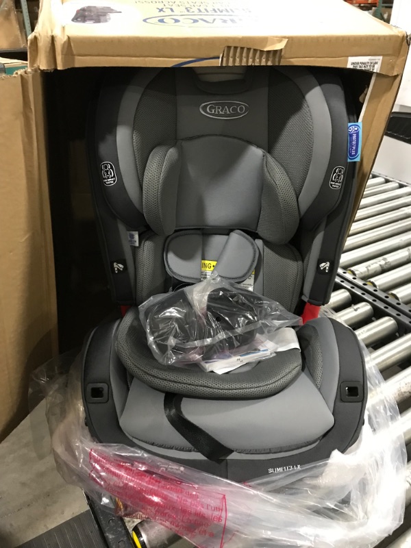 Photo 2 of Graco SlimFit3 LX 3 in 1 Car Seat Space Saving Car Seat Fits 3 Across in Your Back Seat