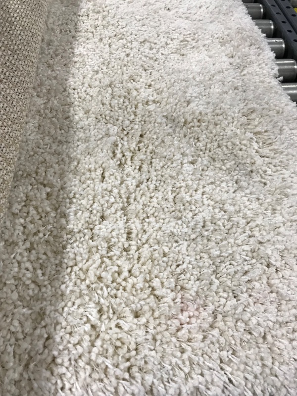 Photo 3 of ****WHITE***Eyelash Woven Shag Rug - Project 62 7FT X 10FT