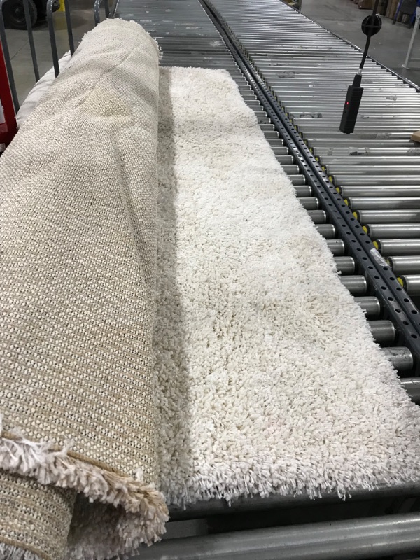 Photo 2 of ****WHITE***Eyelash Woven Shag Rug - Project 62 7FT X 10FT