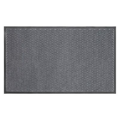 Photo 1 of 3'x5' Gateway Utility Doormat Charcoal - Mohawk 