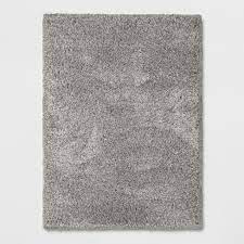 Photo 1 of 7'x10' Solid Eyelash Woven Shag Rug Gray - Project 62