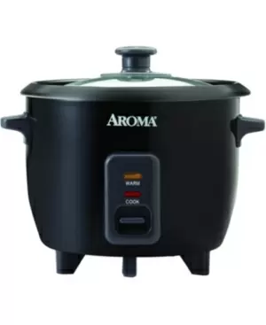 Photo 1 of AROMA Rice Cooker Aluminum Steam Tray Removable Nonstick Cooking Pot (6-Cup)