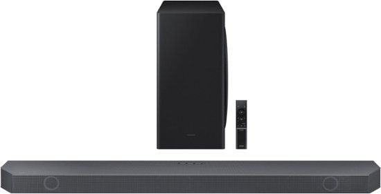 Photo 1 of Samsung - HW-Q800B/ZA 5.1.2 Ch Soundbar with Wireless Dolby Atmos/ DTS:X - Black
